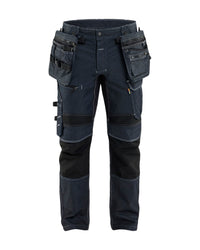 1980 ToolRig™ werkbroek stretch - Marineblauw/Zwart