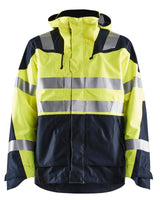 High Vis Geel/Marineblauw