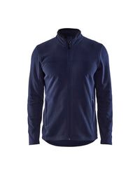 4895 Microfleecevest - Marineblauw