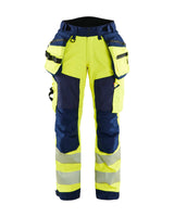 High Vis Geel/Marineblauw