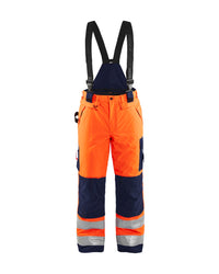 1885 High Vis winterwerkbroek - High Vis Oranje/Marineblauw