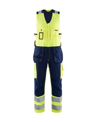 2653 Amerikaanse overall High Vis - High Vis Geel/Marineblauw