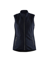 3851 Dames softshell bodywarmer - Donker marineblauw/Zwart