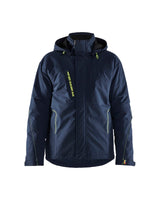 Donker marineblauw/High Vis Geel