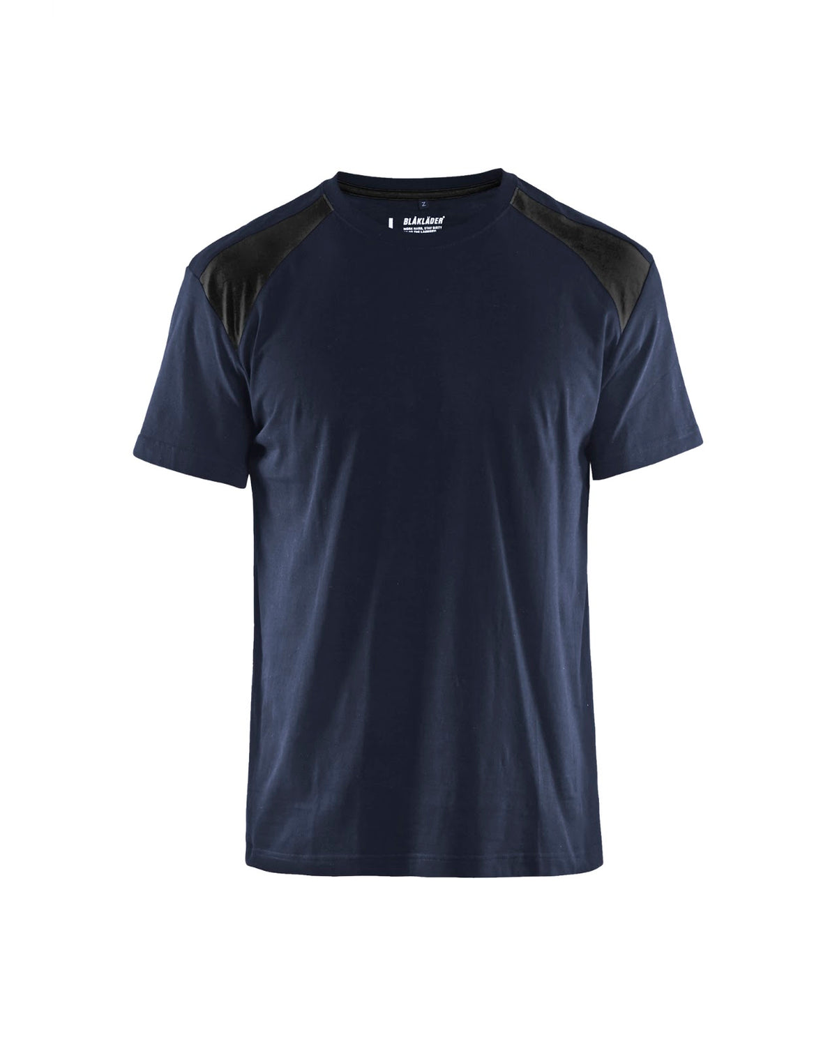 3379 T-shirt - Donker marineblauw/Zwart