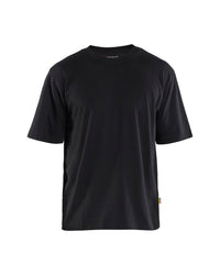 3429 T-shirt losse pasvorm - Zwart