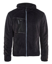 4863 Pilé vest - Zwart/Zilver