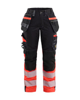 Zwart/High Vis Rood