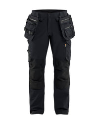 1745 ToolRig™ Werkbroek 4-weg stretch - Zwart