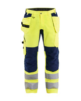 High Vis Geel/Marineblauw