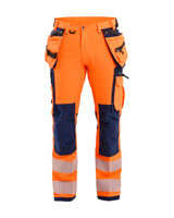 High Vis Oranje/Marineblauw