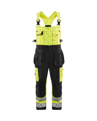 2603 High Vis Bretelbroek - High Vis Geel/Zwart
