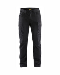 1477 Service werkbroek softshell - Zwart