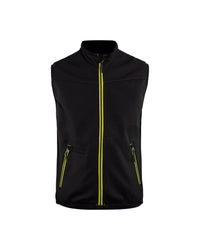 3850 Softshell bodywarmer - Zwart/High Vis Geel