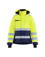 High Vis Geel/Marineblauw