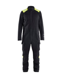 6077 Multinorm Overall inherent - Zwart/High Vis Geel