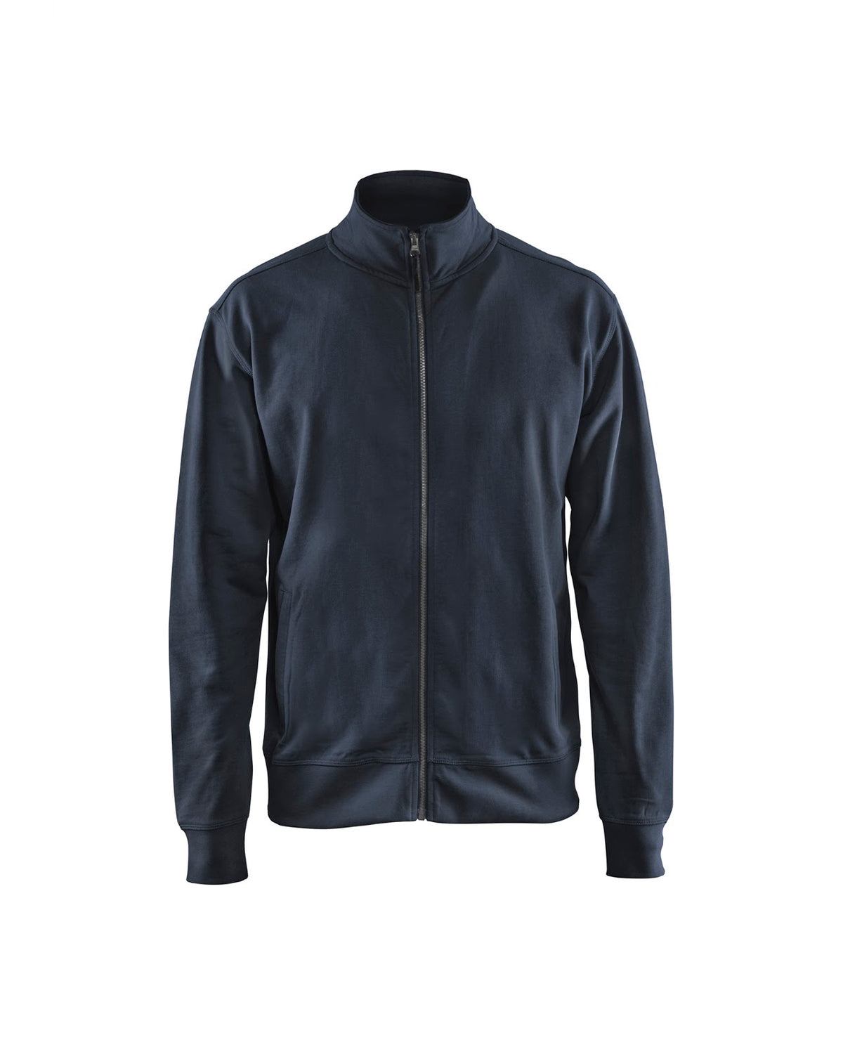 3371 Sweatshirt met rits - Donker marineblauw