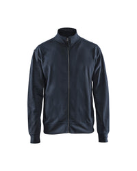3371 Sweatshirt met rits - Donker marineblauw