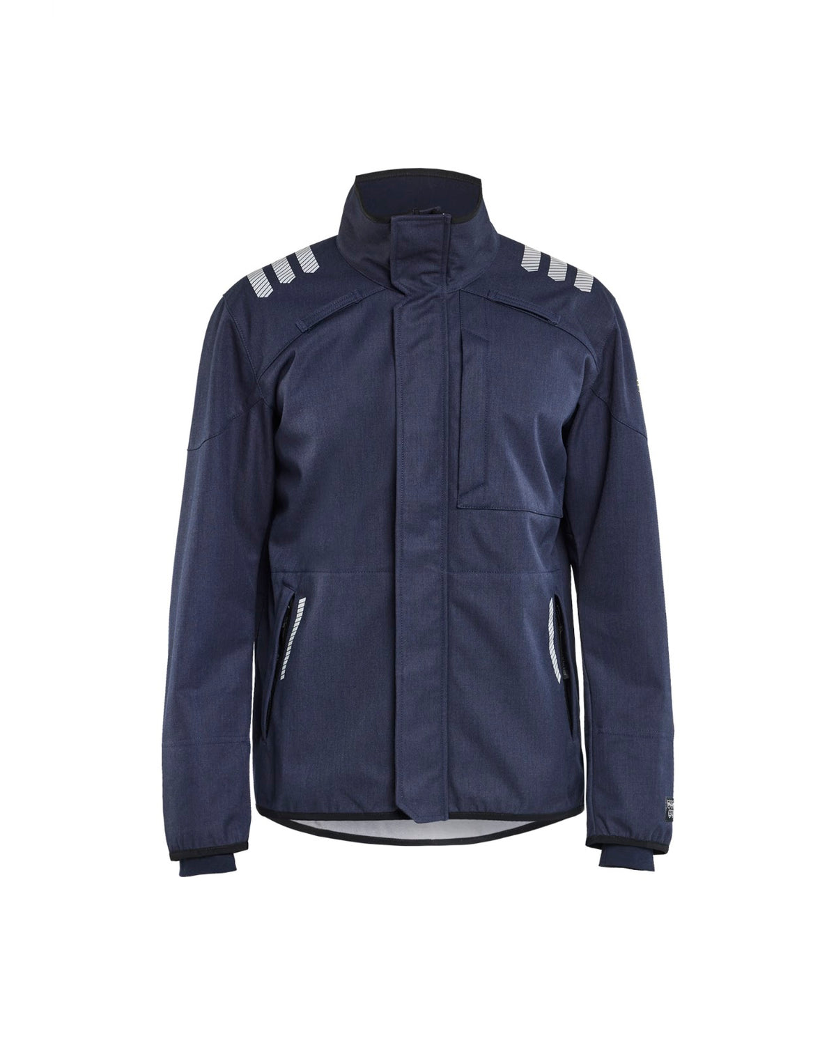 4447 APC 2 Multinorm softshell jack Inherent - Marineblauw