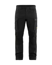 1486 Multinorm werkbroek met stretch inherent - Zwart