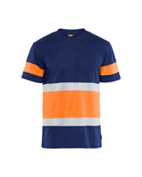 Marineblauw/Oranje