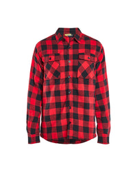 3288 Overhemd Flanel - Rood/Zwart