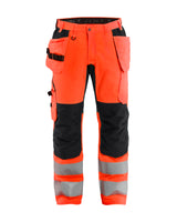 High Vis Rood/Zwart