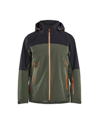 4980 STRIKER Shell Jack Stretch - Woudgroen/Roest