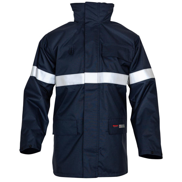 Maka 2665 parka - marineblauw
