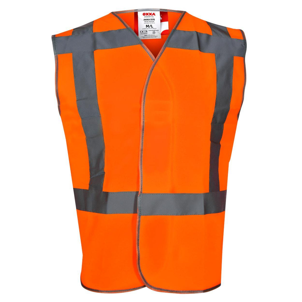 Anika 0175 verkeersvest RWS - fluo oranje