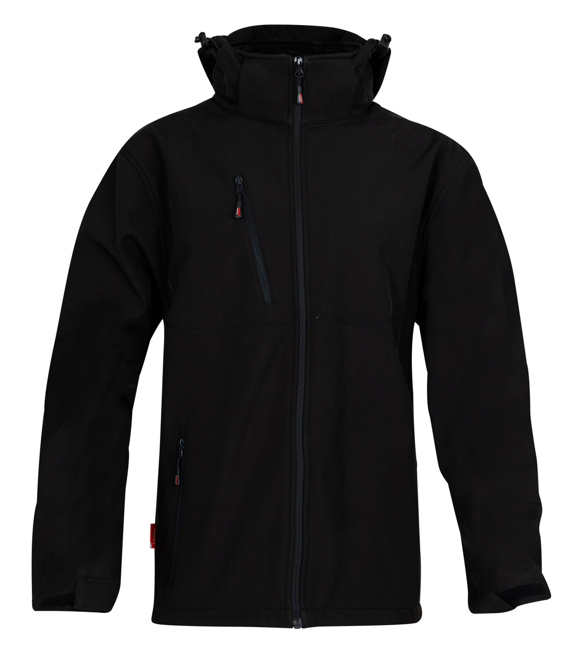 Enrique 6100 softshell jas - zwart