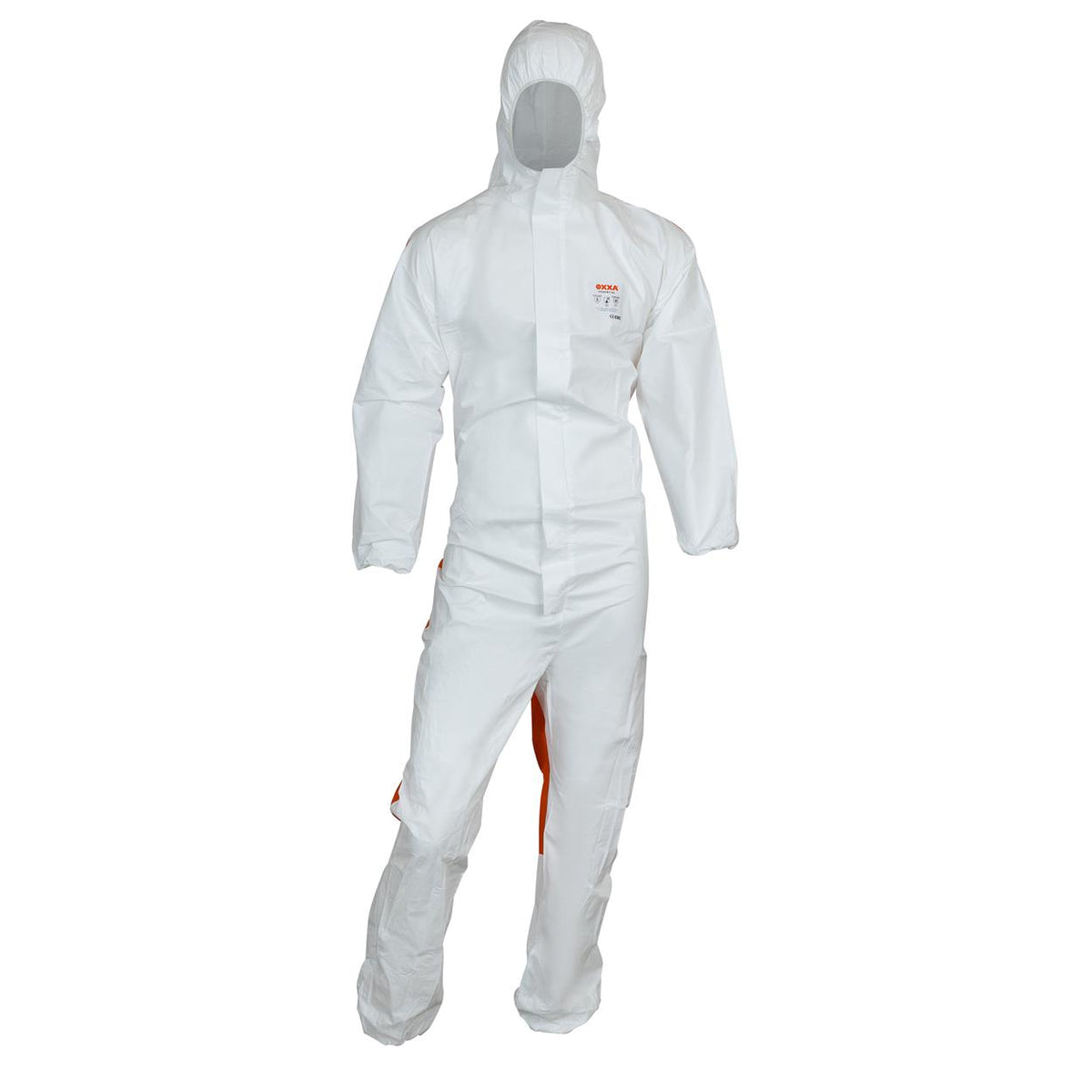 Owen 8250 overall - wit/oranje
