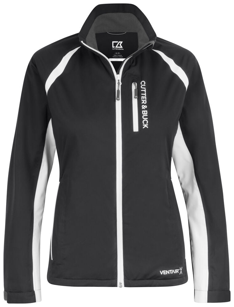 Cutter & Buck North Shore Jacket Women - Zwart