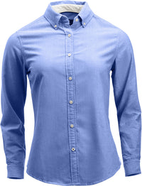 Cutter & Buck Belfair Oxford Shirt Women - French blauw
