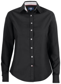 Cutter & Buck Belfair Oxford Shirt Women - Zwart