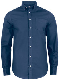 Cutter & Buck Hansville Shirt Men - Oxford blauw
