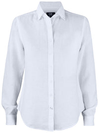 Cutter & Buck Summerland Linen Shirt Women - Wit