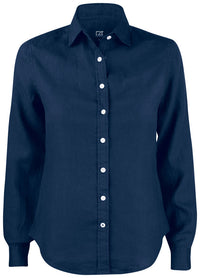 Cutter & Buck Summerland Linen Shirt Women - Dark navy