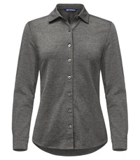 Cutter & Buck Advantage Shirt Women - Antraciet melange