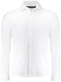 Cutter & Buck Hedley Stretch Shirt Men - Wit