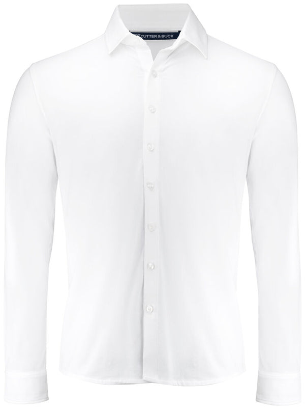 Cutter & Buck Hedley Stretch Shirt Men - Wit