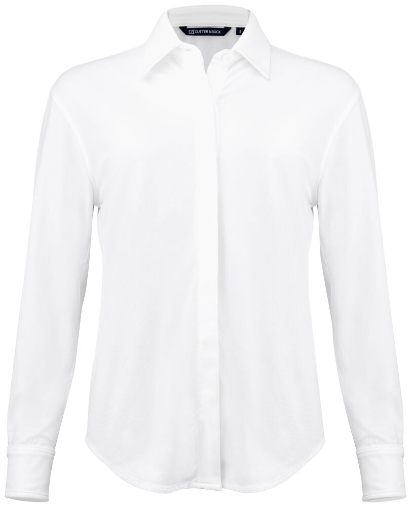 Cutter & Buck Hedley Stretch Shirt Women - Wit
