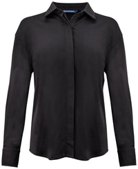 Cutter & Buck Hedley Stretch Shirt Women - Zwart