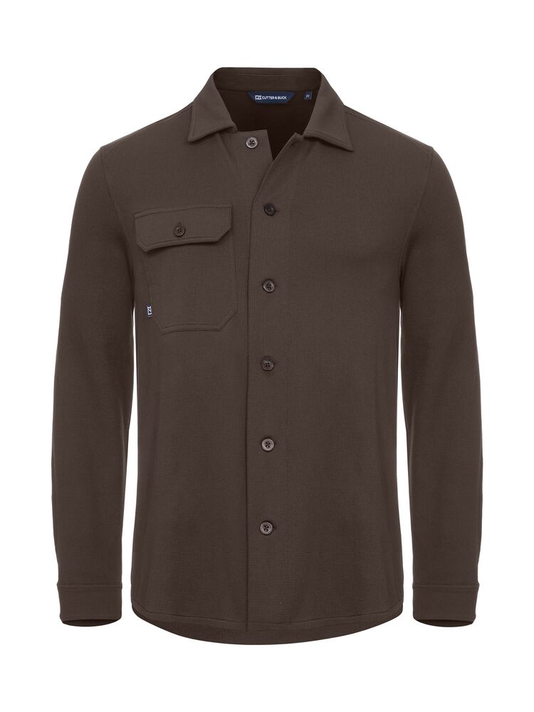 Cutter & Buck Advantage Leisure Shirt Men - Dark mocca