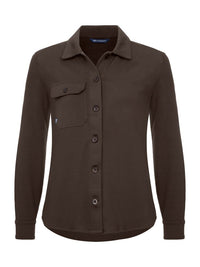Cutter & Buck Advantage Leisure Shirt Women - Dark mocca
