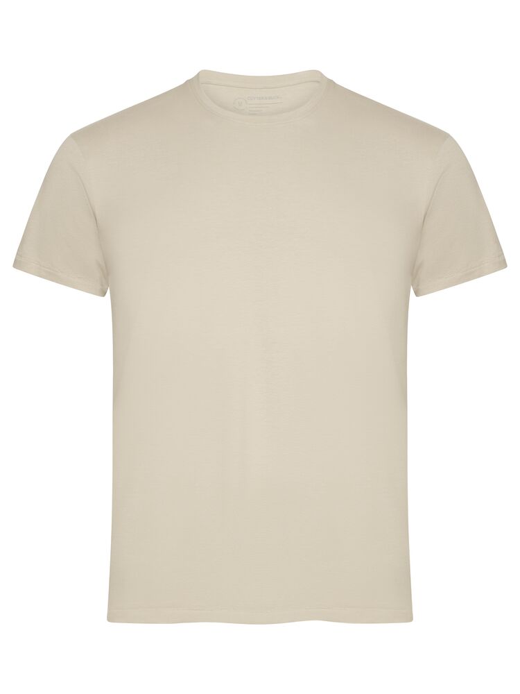 Cutter & Buck Manzanita Roundneck Men - Beige/no print