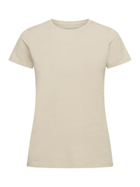 Cutter & Buck Manzanita Roundneck Women - Beige/no print