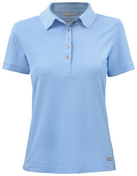 Cutter & Buck Advantage Polo Women - Lichtblauw