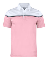 Cutter & Buck Seabeck Polo Men - Lichtroze/wit
