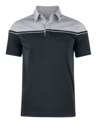 Cutter & Buck Seabeck Polo Men - Zwart/lichtgrijs